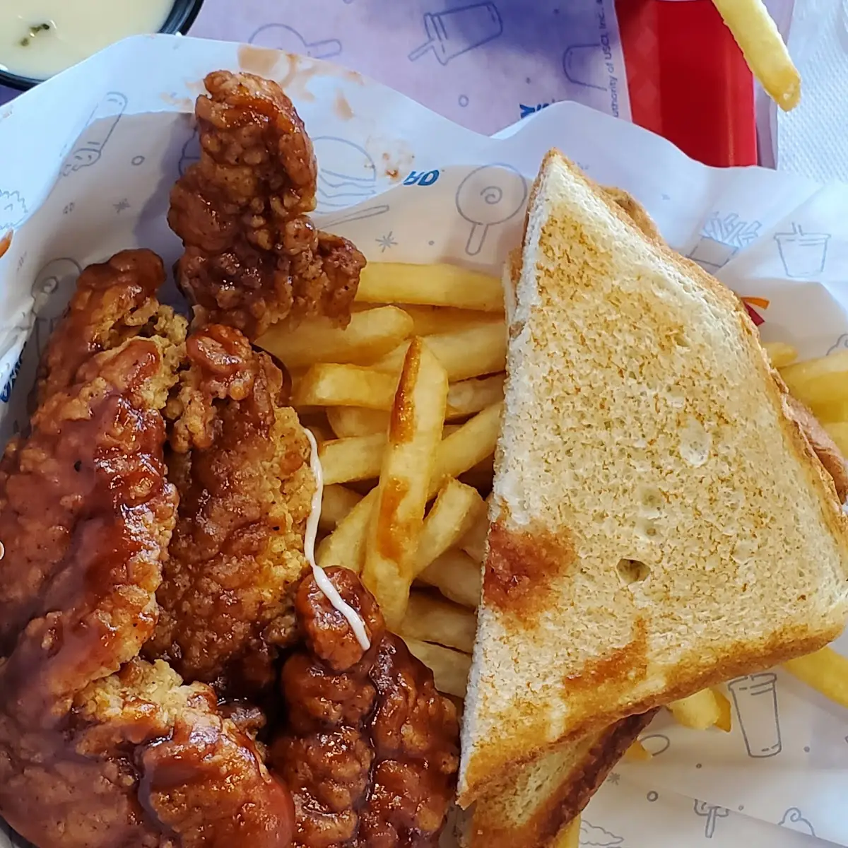 Sauce and Toss Honey BBQ Chicken