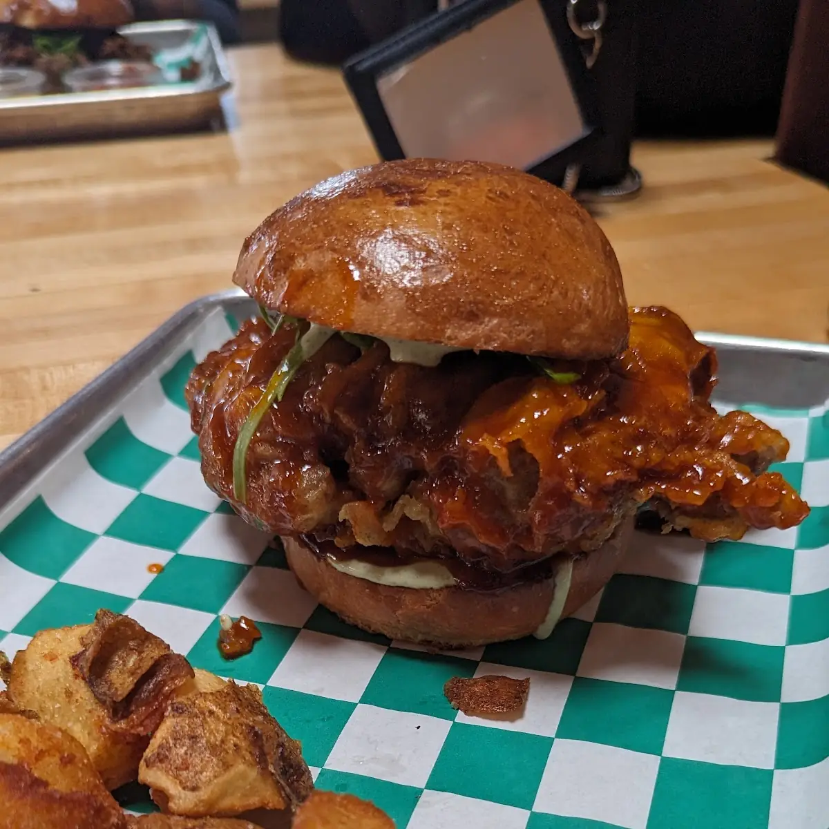 Korean Fried Chicken Sandwich