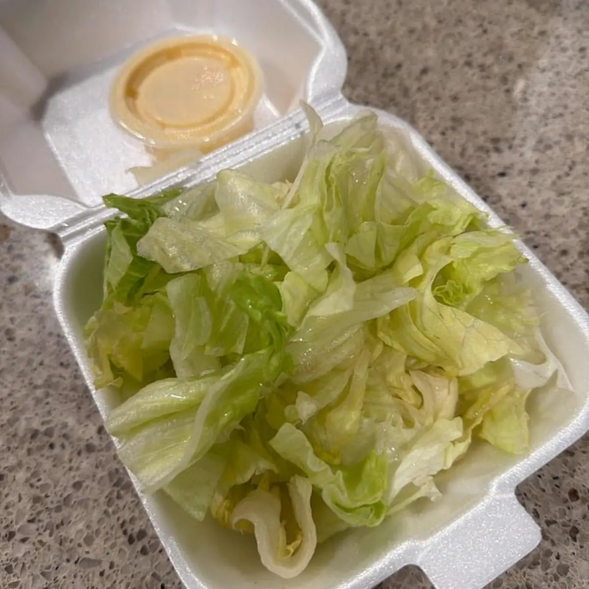 Garden Salad with Ginger Dressing