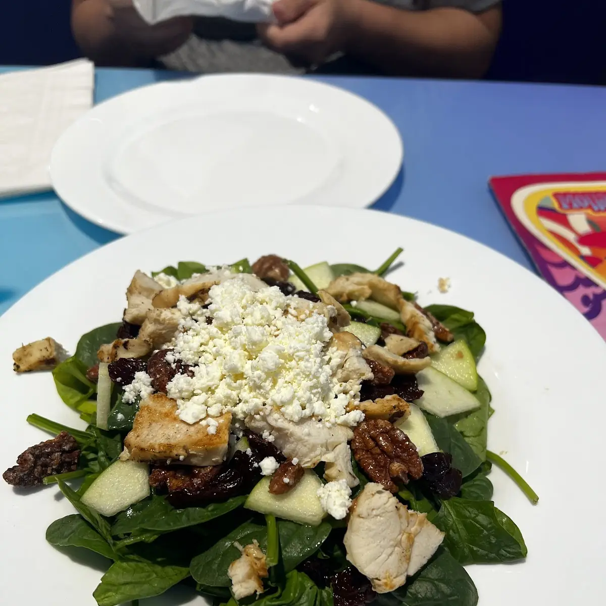 Enlightened Spinach Salad