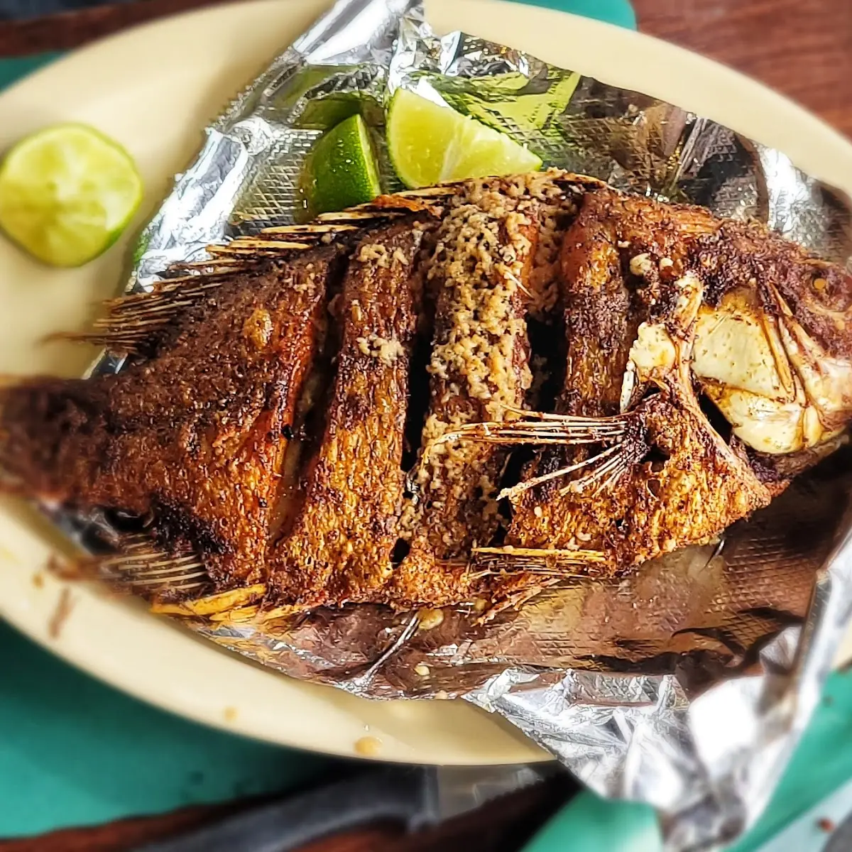 Mojarra Frita Plate