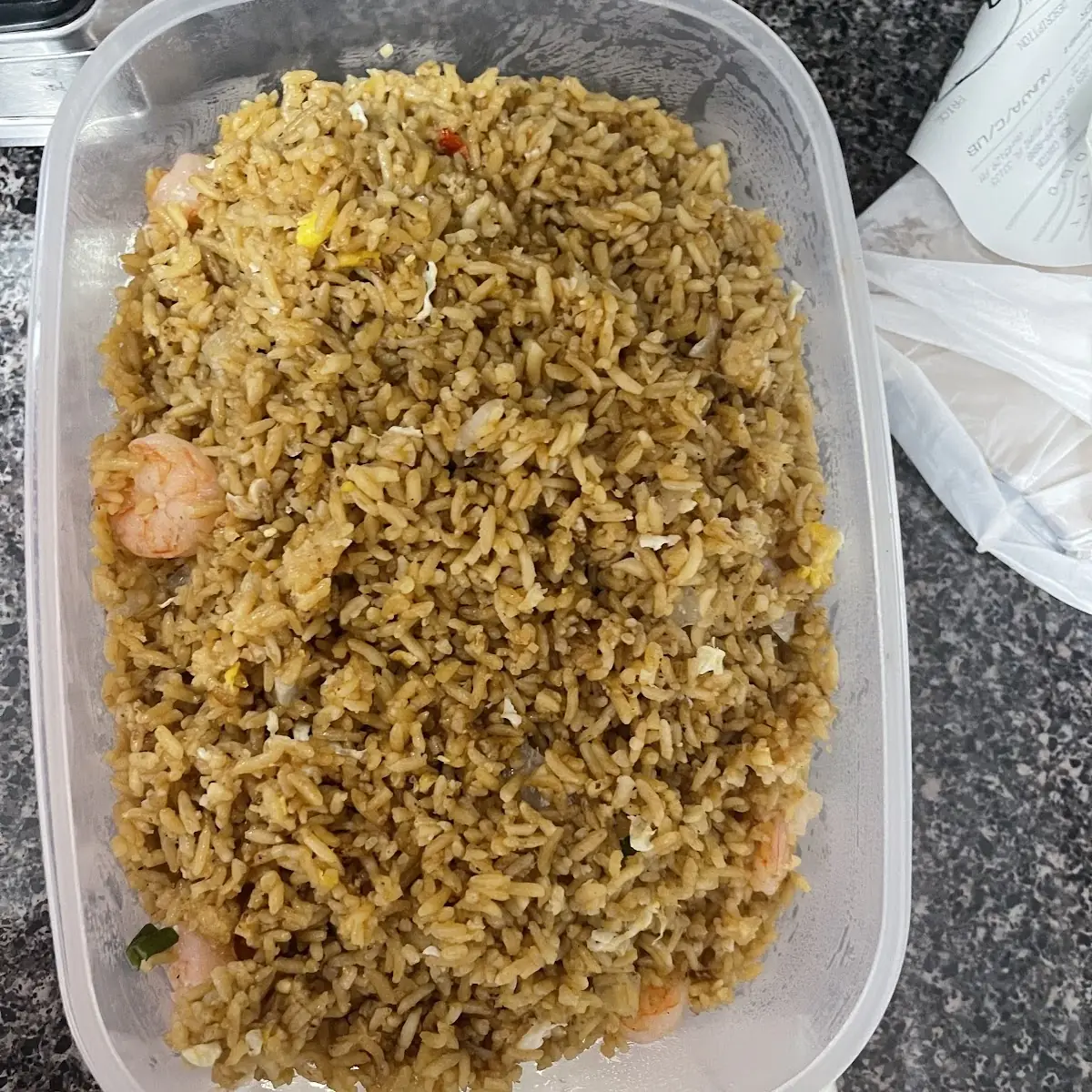 Beef Fried Rice / Arroz Frito De Carne Res