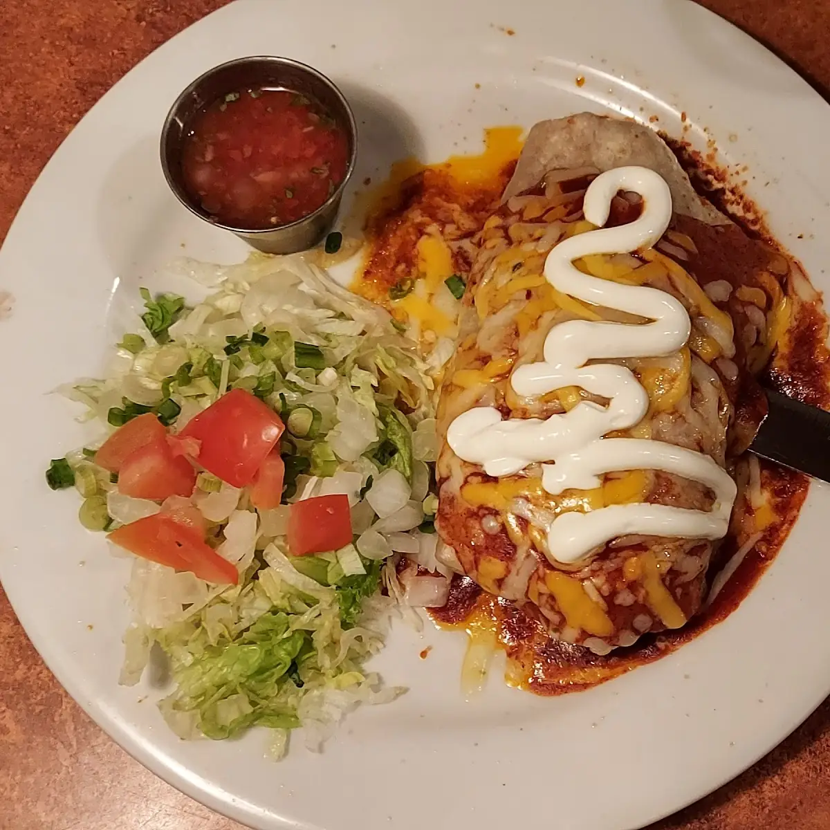 Chicken Burrito