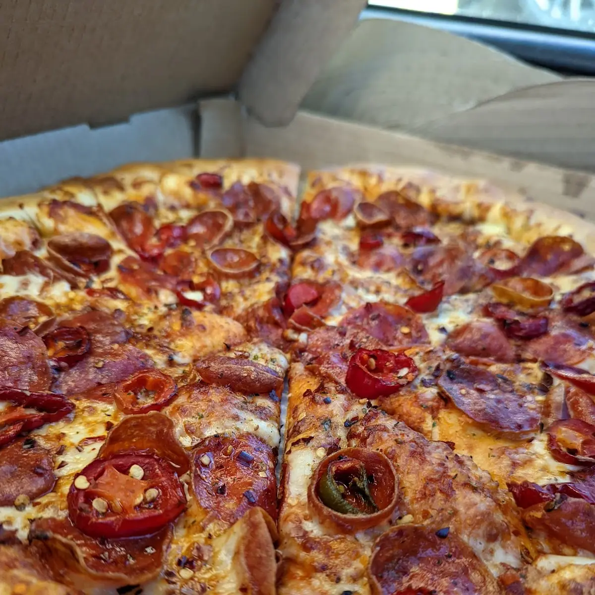 Fire Pepperoni Pizza