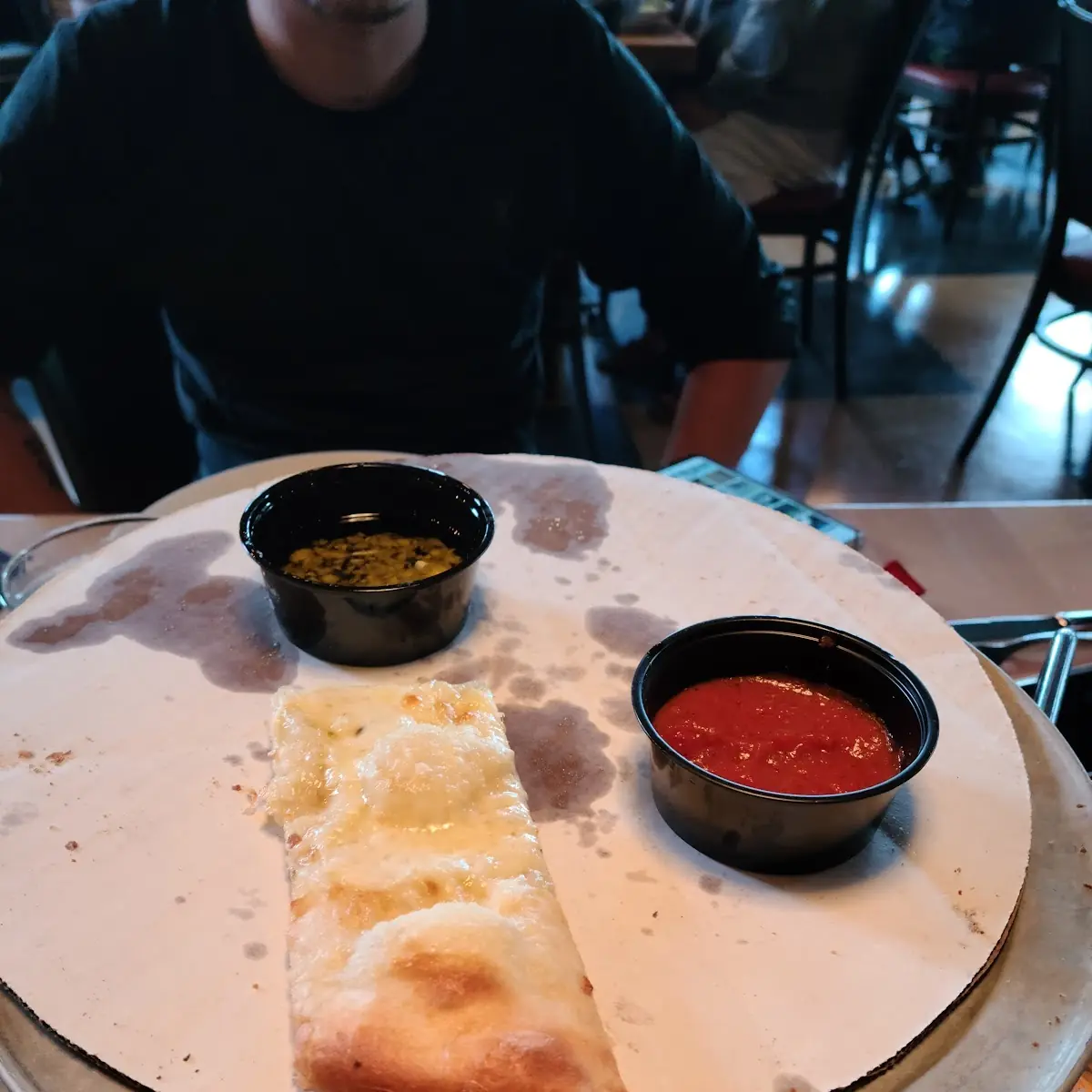 Cheese Pizza Cut Breadstick Style
