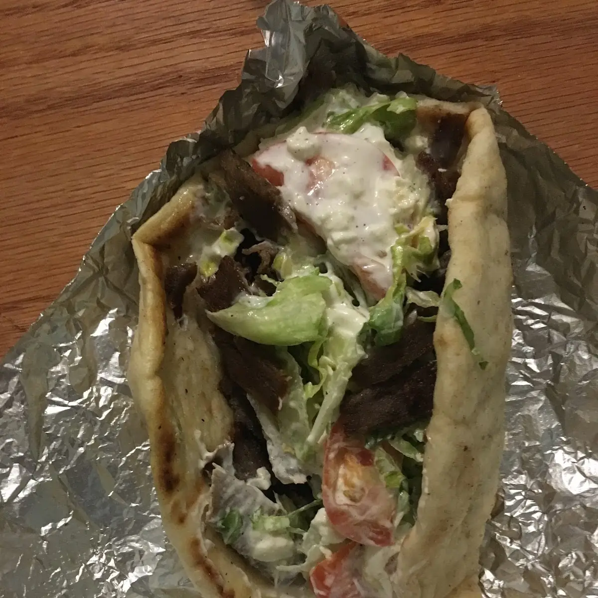 Succulent Lamb Gyro