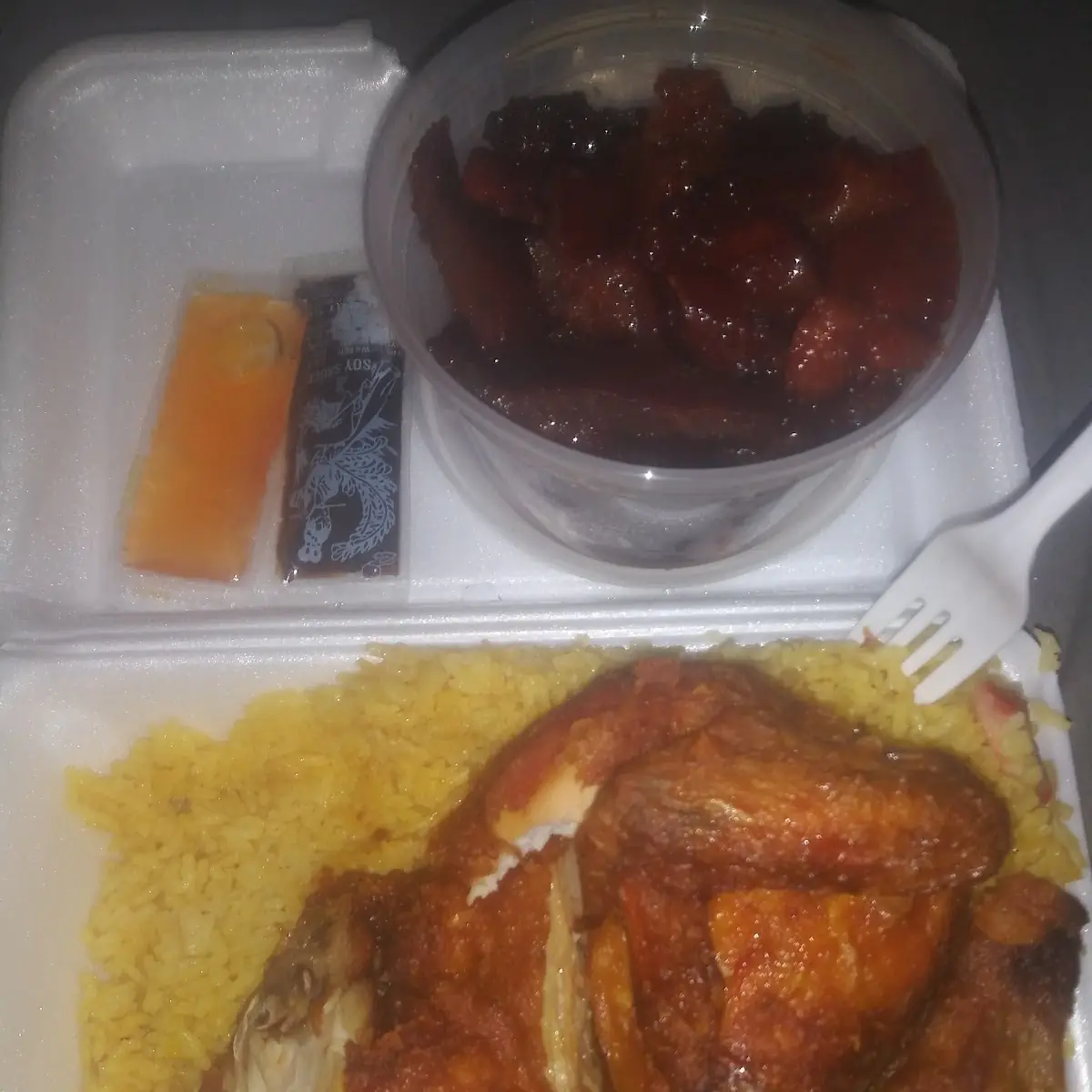 Chicken Fried Rice w Boneless Spare Ribs