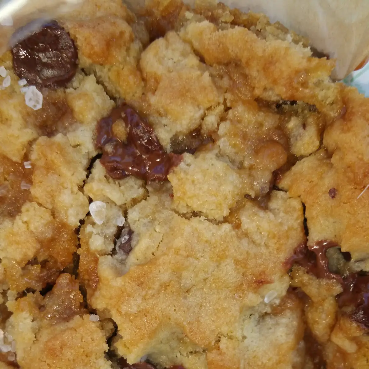 Salted Caramel Chocolate Chip Cookie