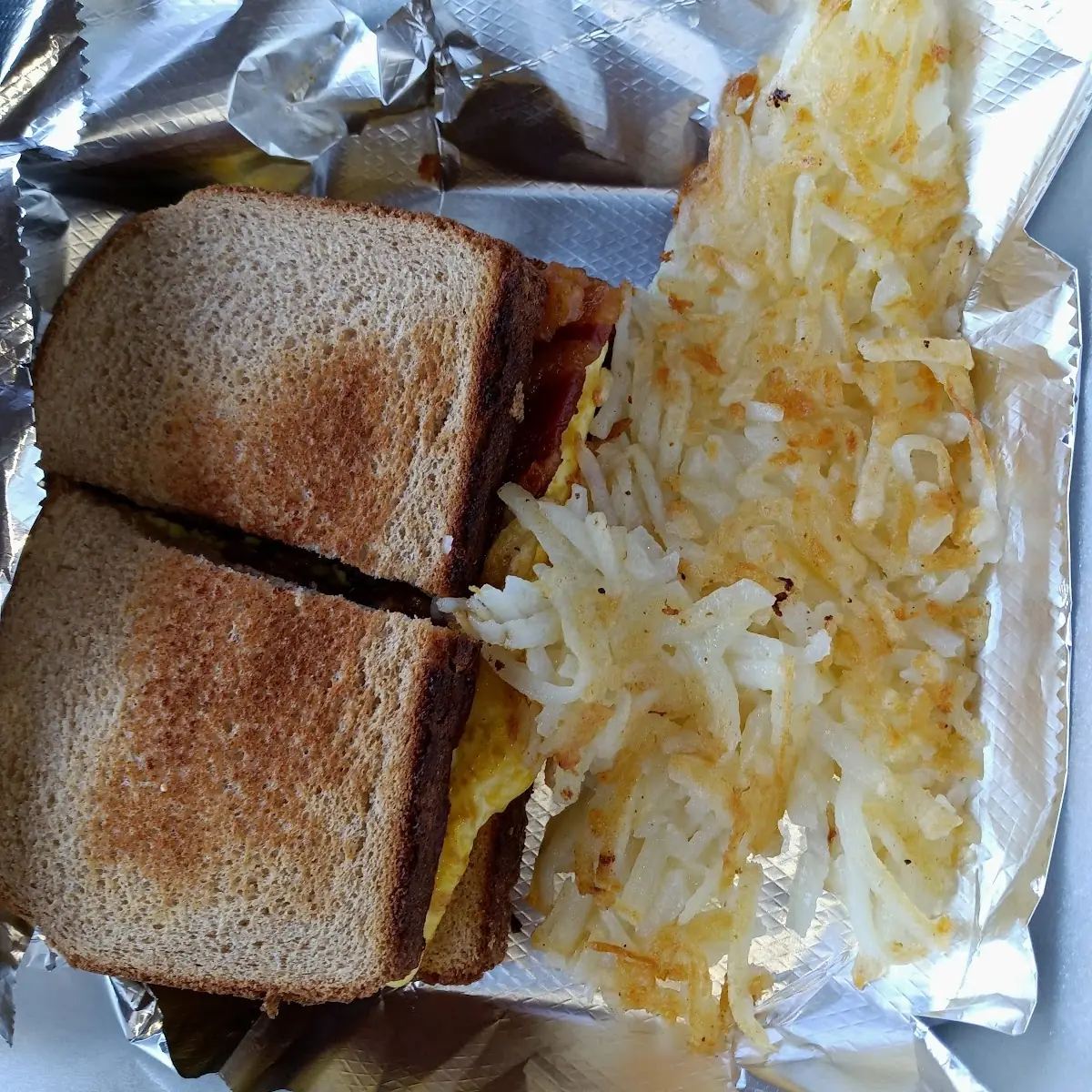 Bacon Egg and Cheese Sandwich