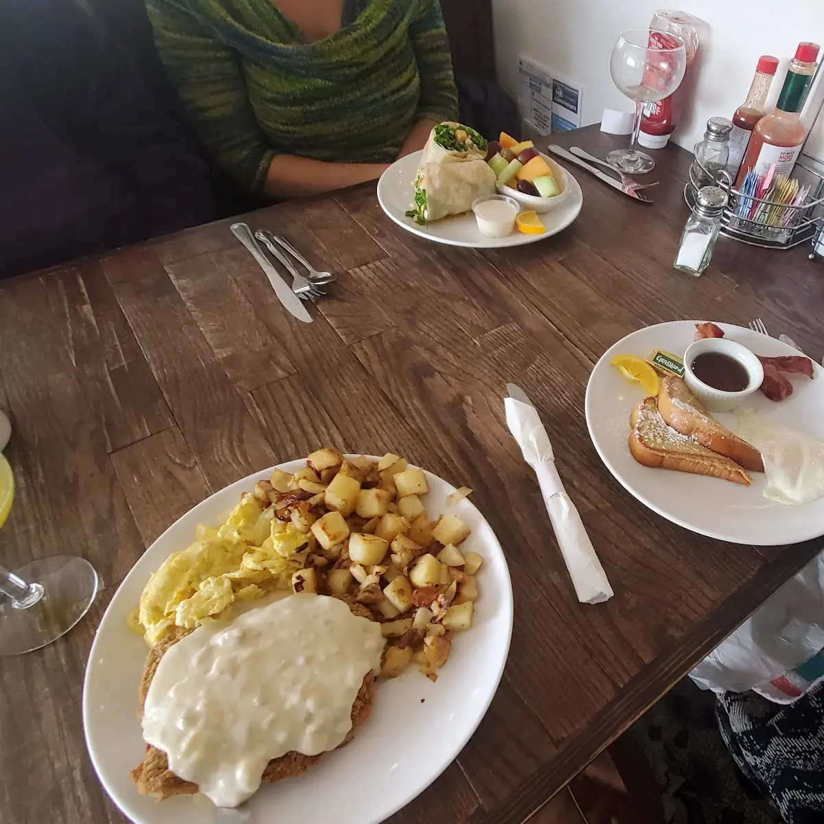 Chicken Fried Steak & Eggs
