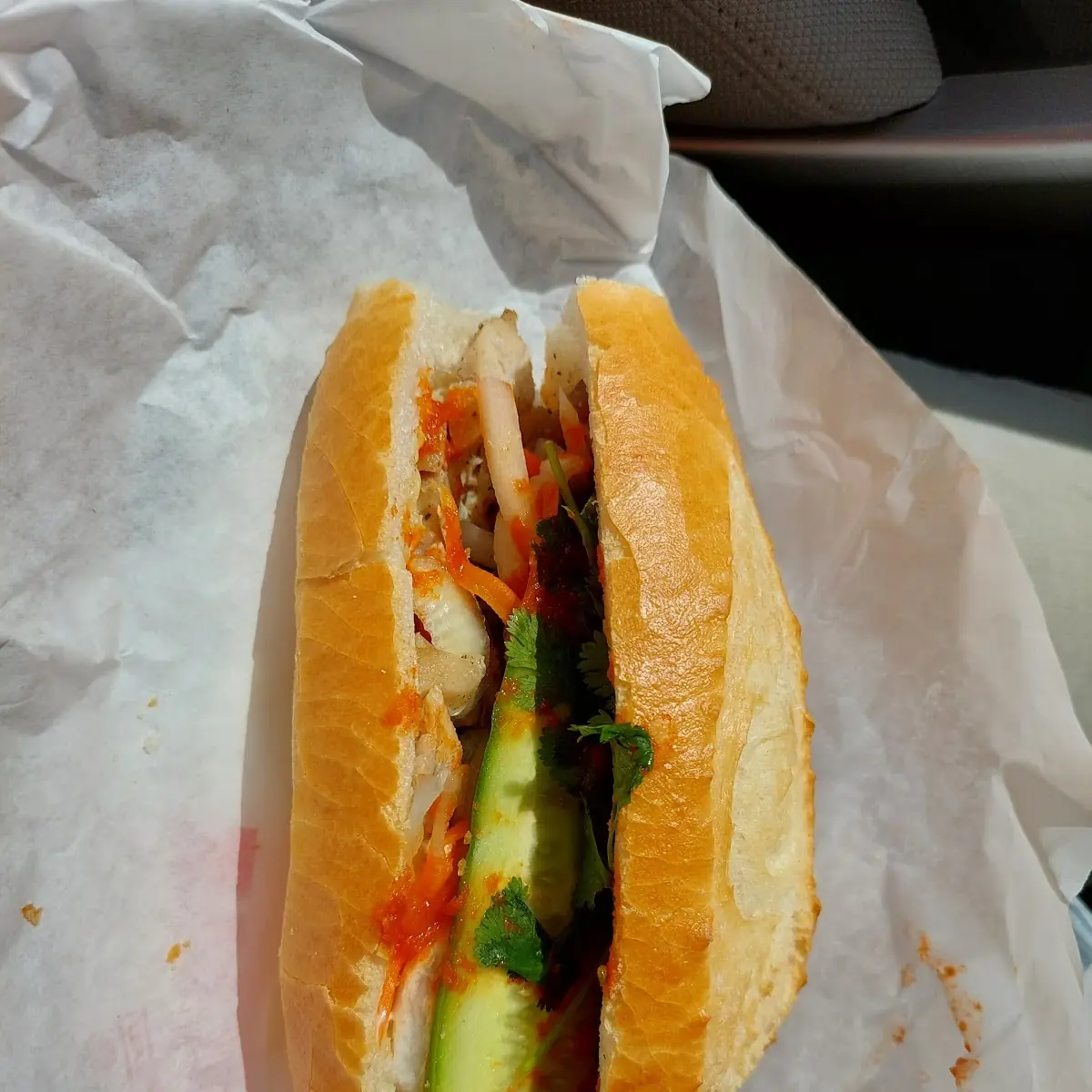 Grilled Chicken Banh MI