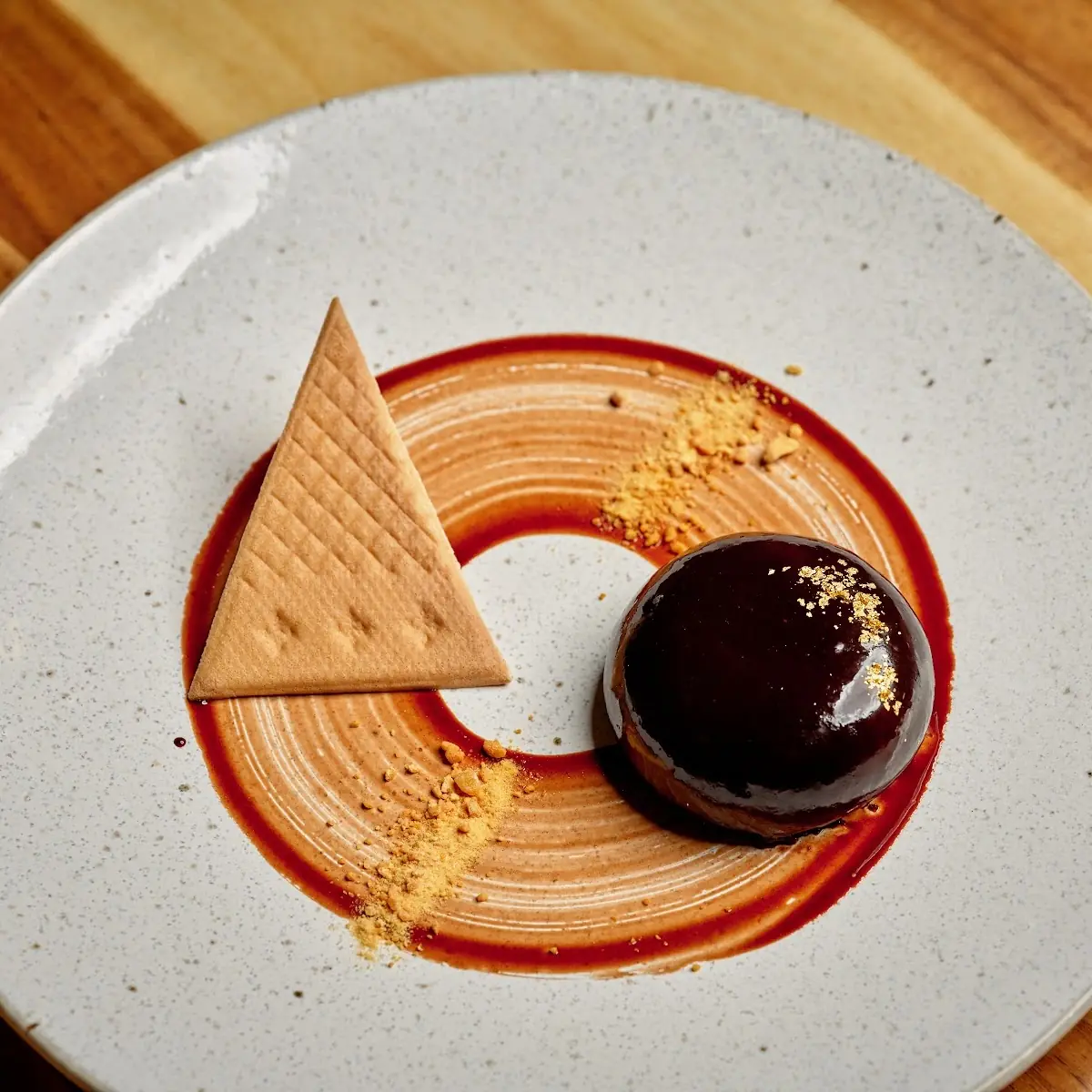 Chocolate Chili Panna Cotta