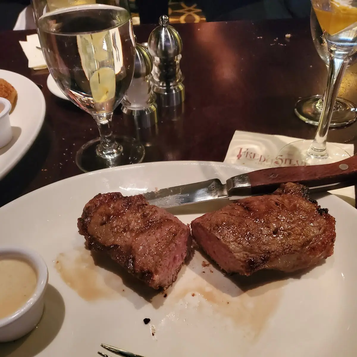 Well Done New York Strip