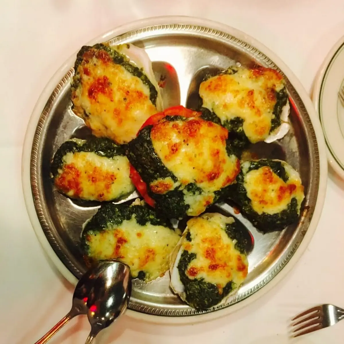 Blue Point Oysters Rockefeller