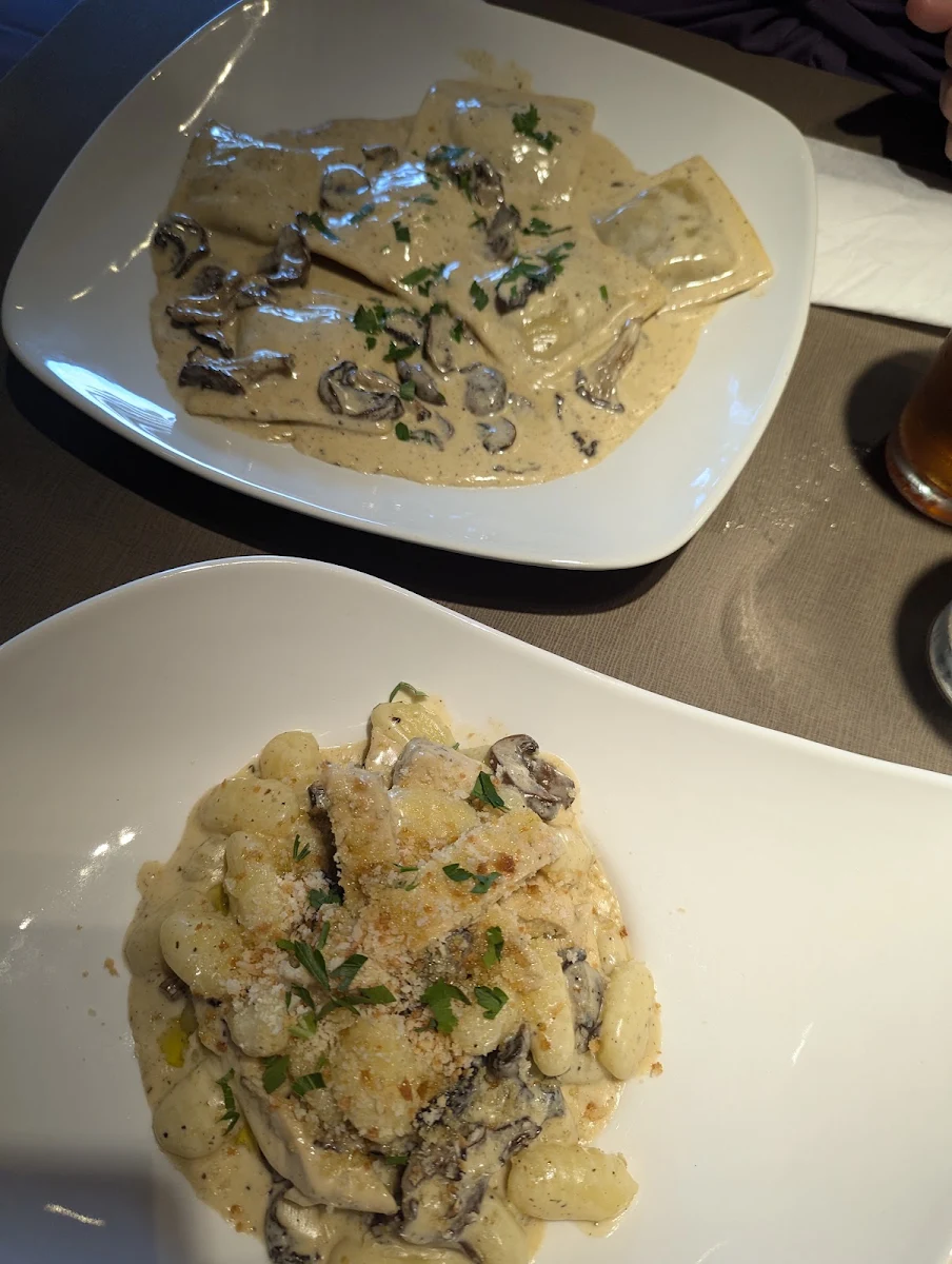 Mushroom Ricotta Ravioli, Il Forno