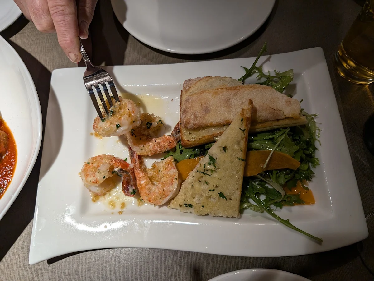 Shrimp and Garlic Toast, Il Forno