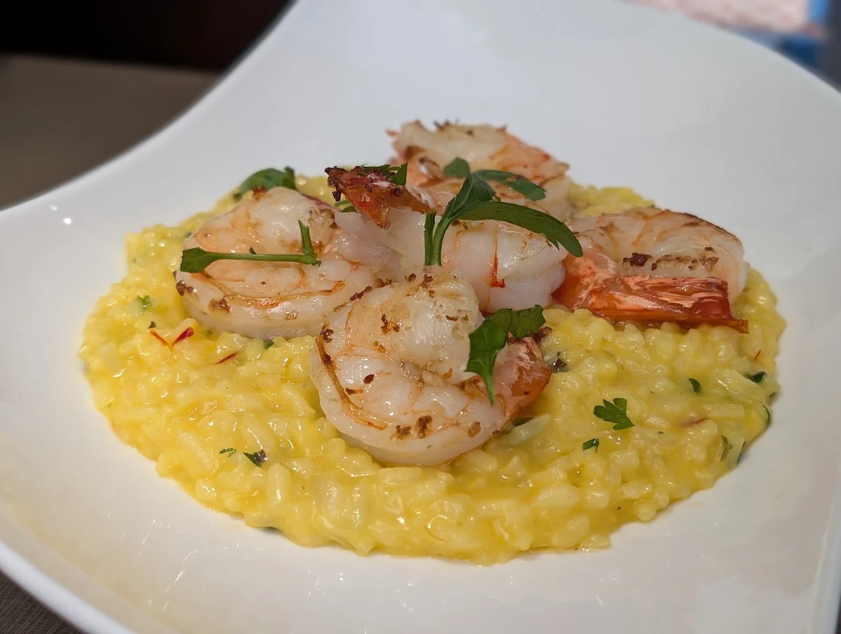 Shrimp Risotto, Il Forno