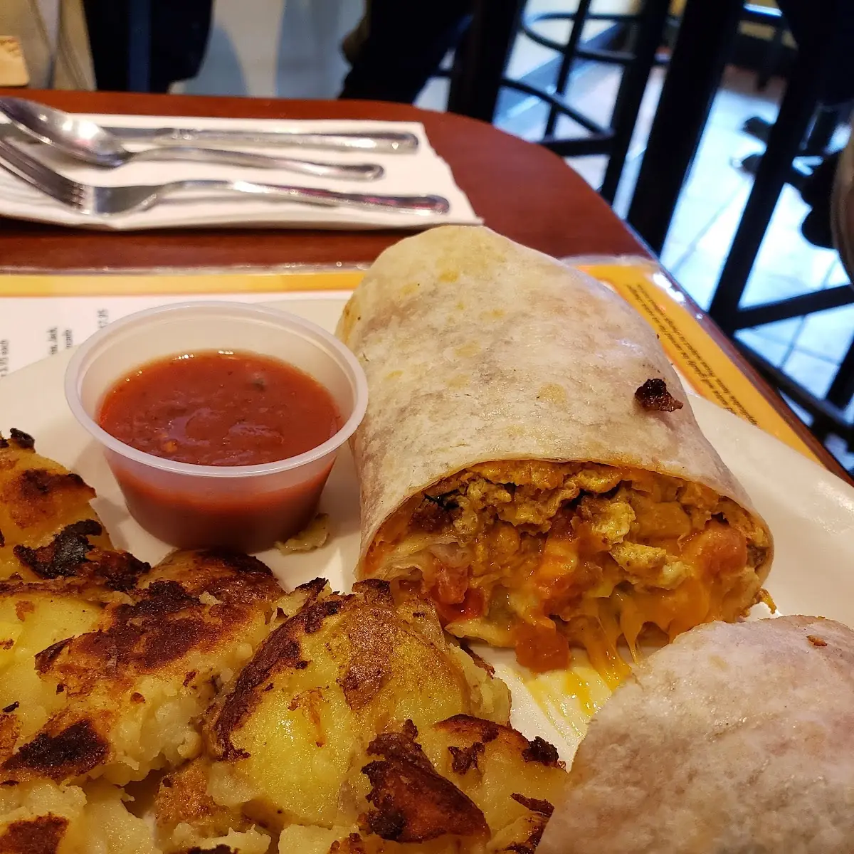 Meat Lover's Lumberjack Burrito