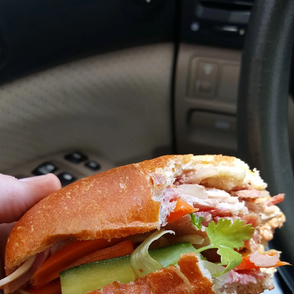 Cold Pork Sandwich