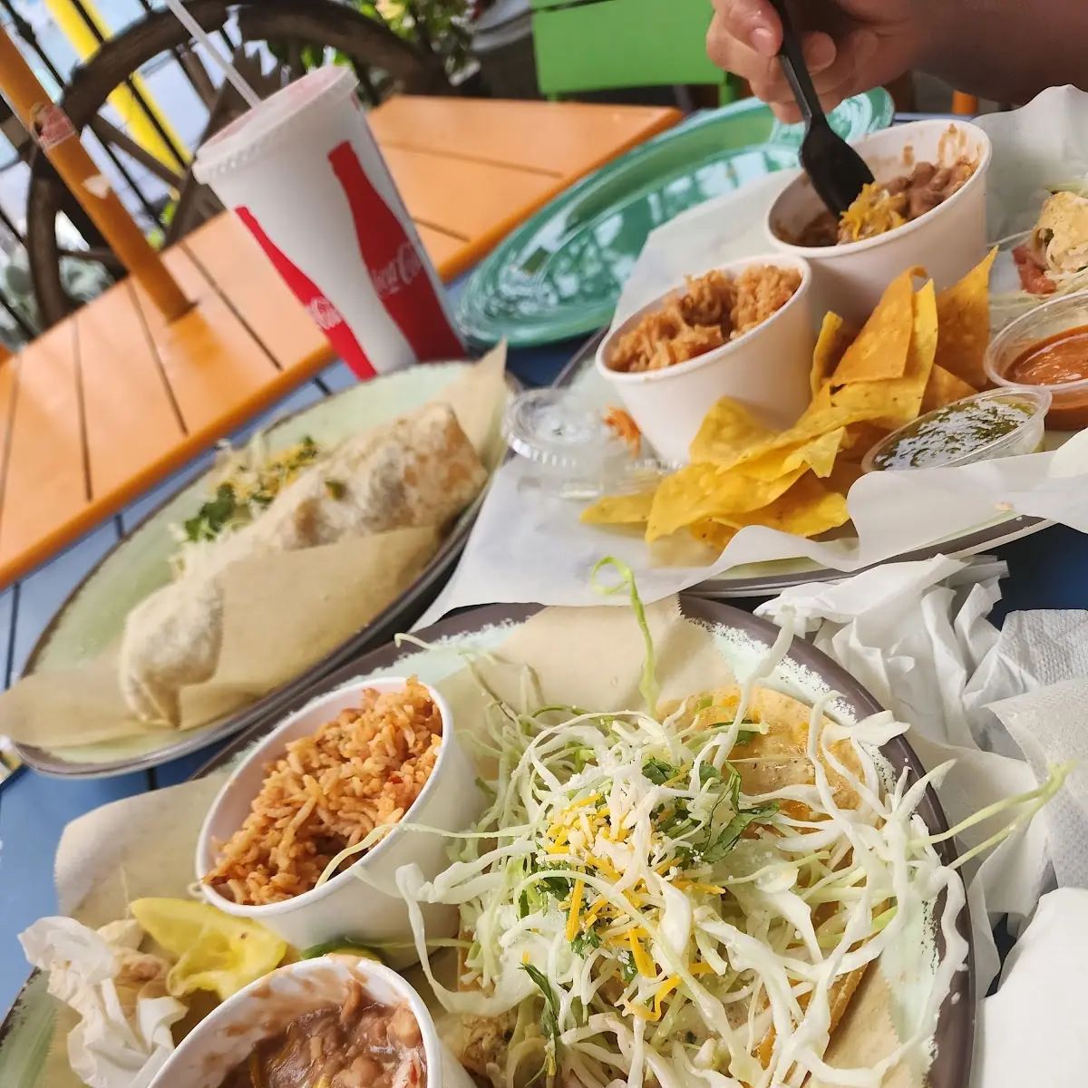 Fish and Shrimp Tacos with Sides