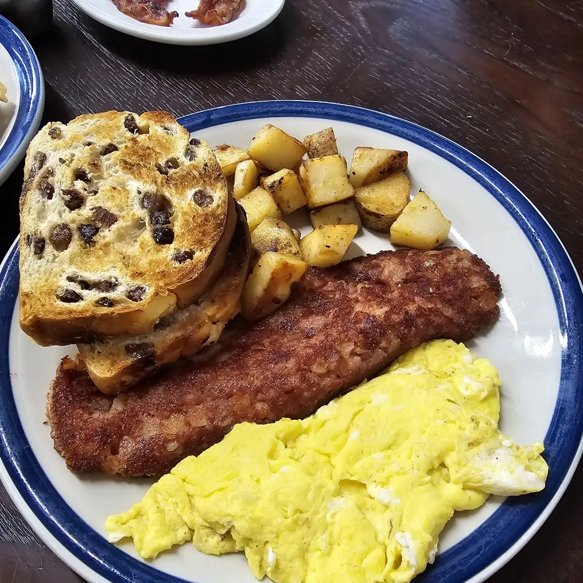 Corned Beef Hash with Eggs and Toast