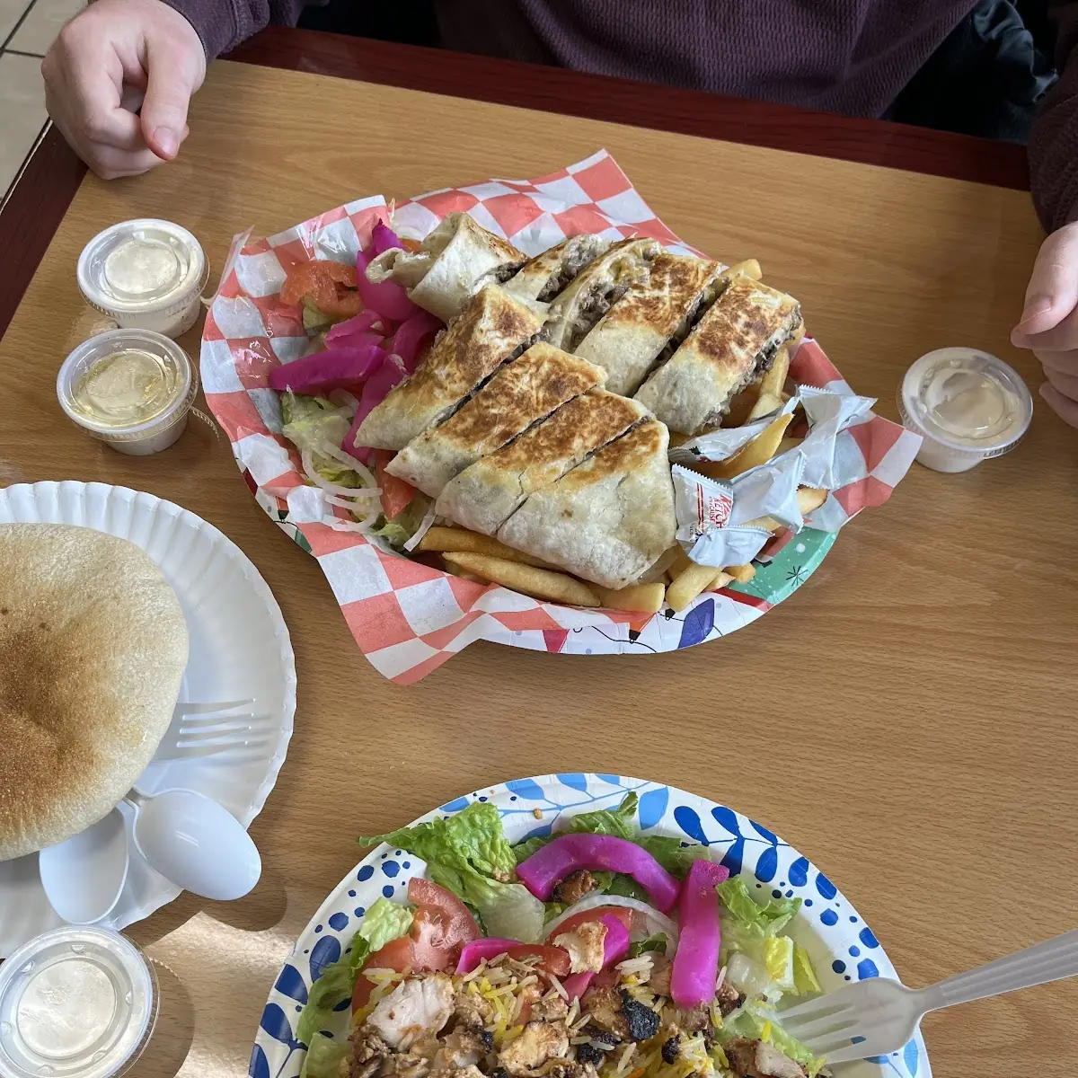 Chicken Shawarma Plate with Sides