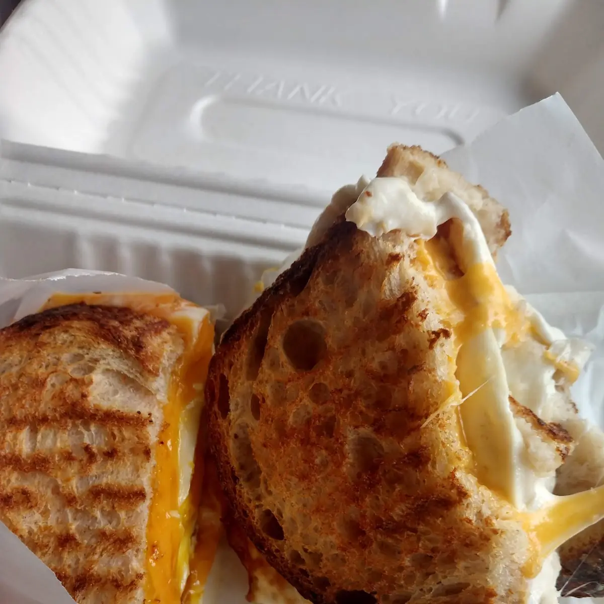 Sourdough Egg Cheese