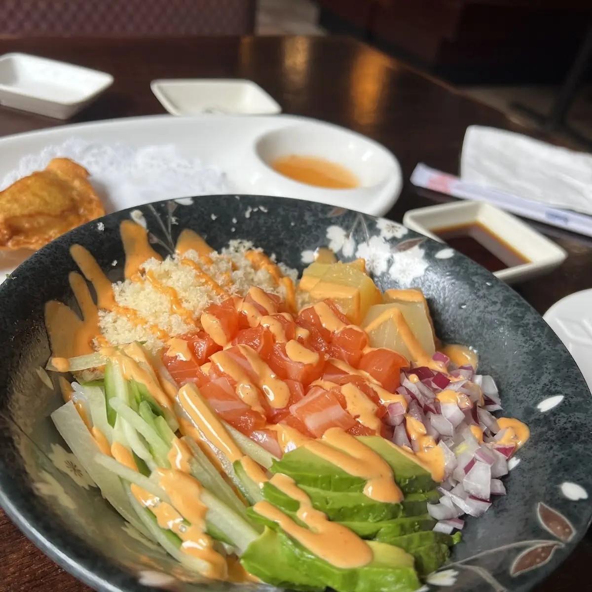 Salmon Lover Poke Bowl Lunch