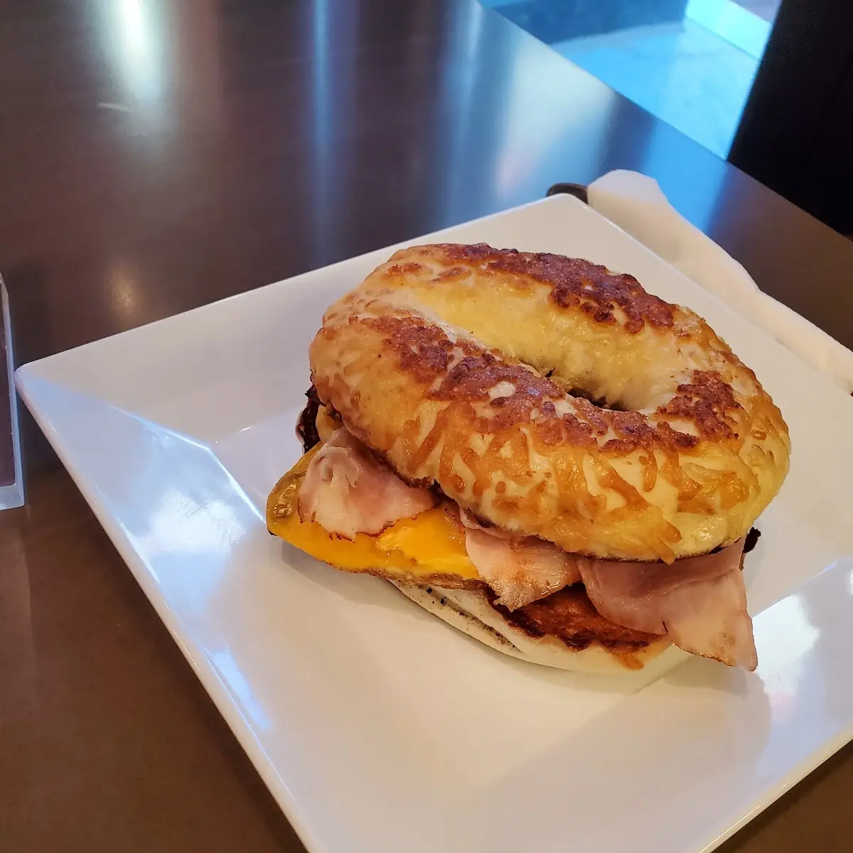 Ham Egg and Cheese