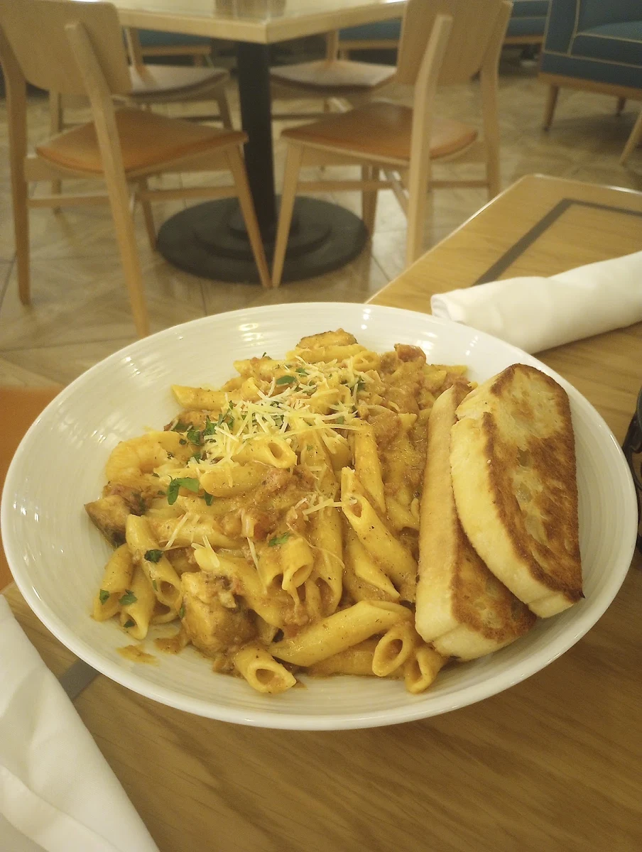 Cajun Pork Chops with Pasta