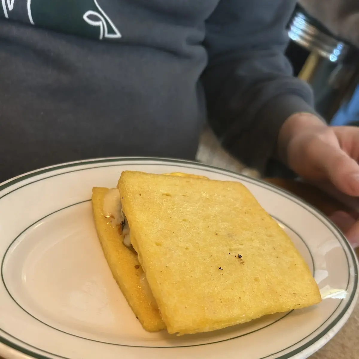 Polenta Breakfast Sandwich