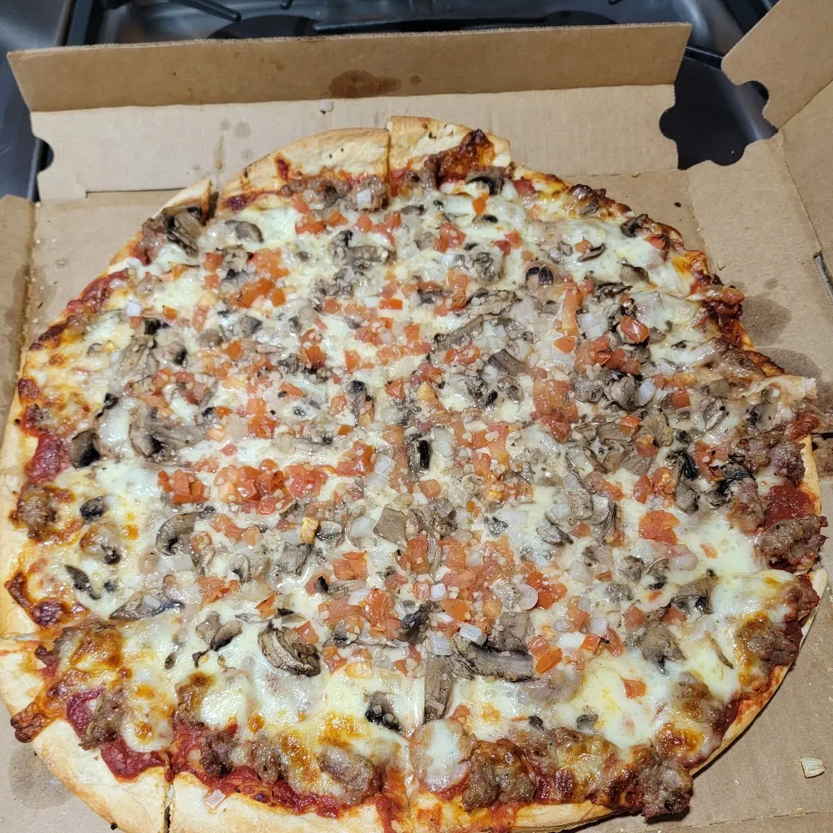 Sausage Pepperoni Mushrooms