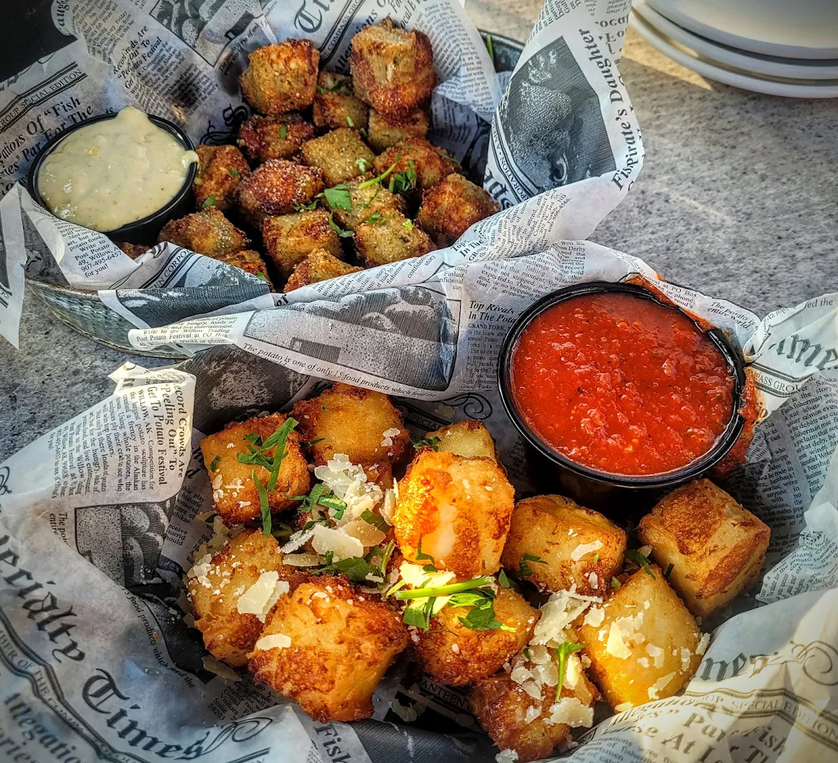 Garlic Toast Cheese Curds