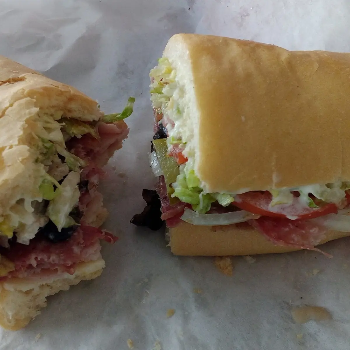 Italian Sub Dressed Lenny's Way