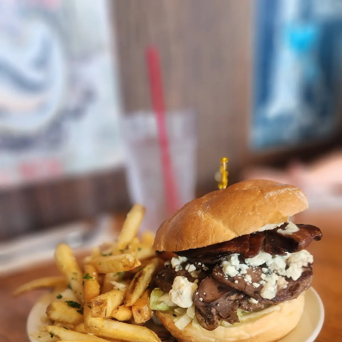 Blue Cheese Burger
