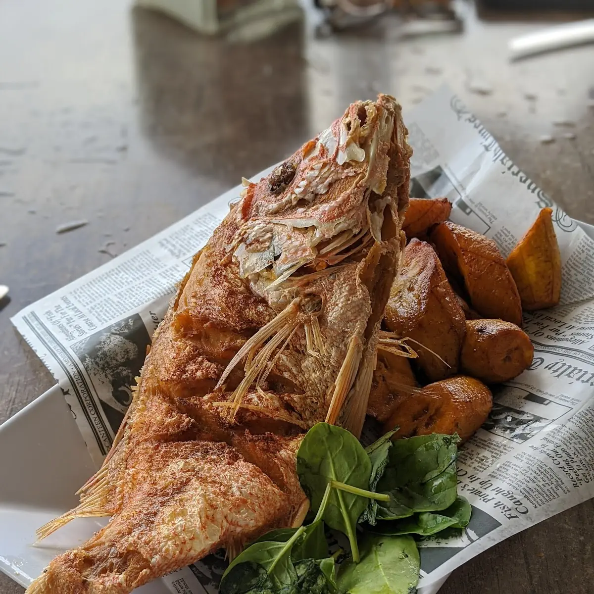 Fried Snapper