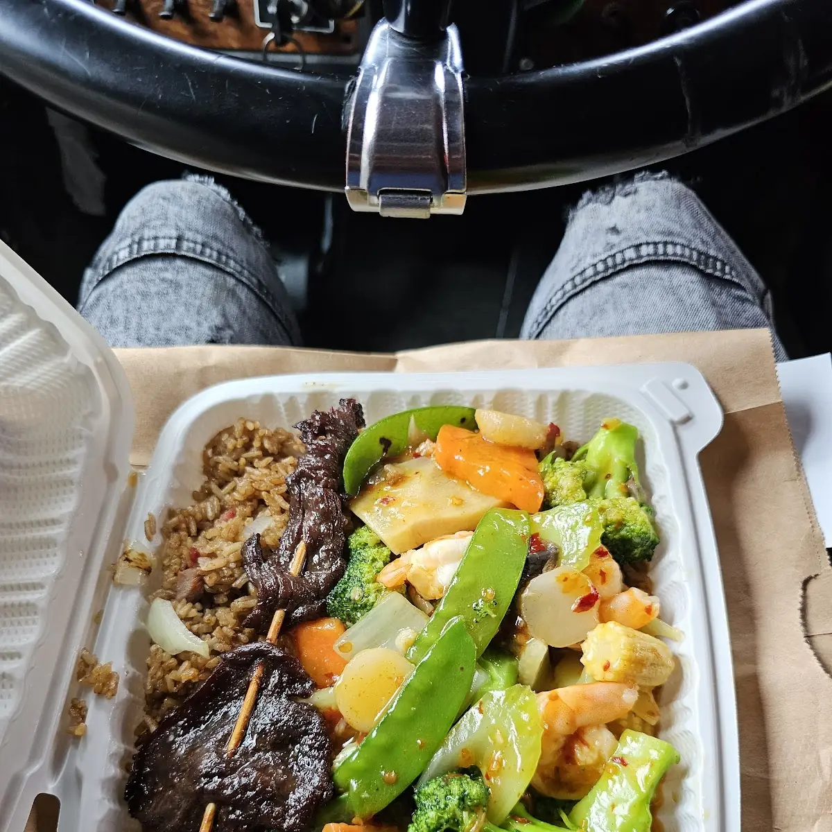 Shrimp Mixed Vegetables Pork Fried Rice