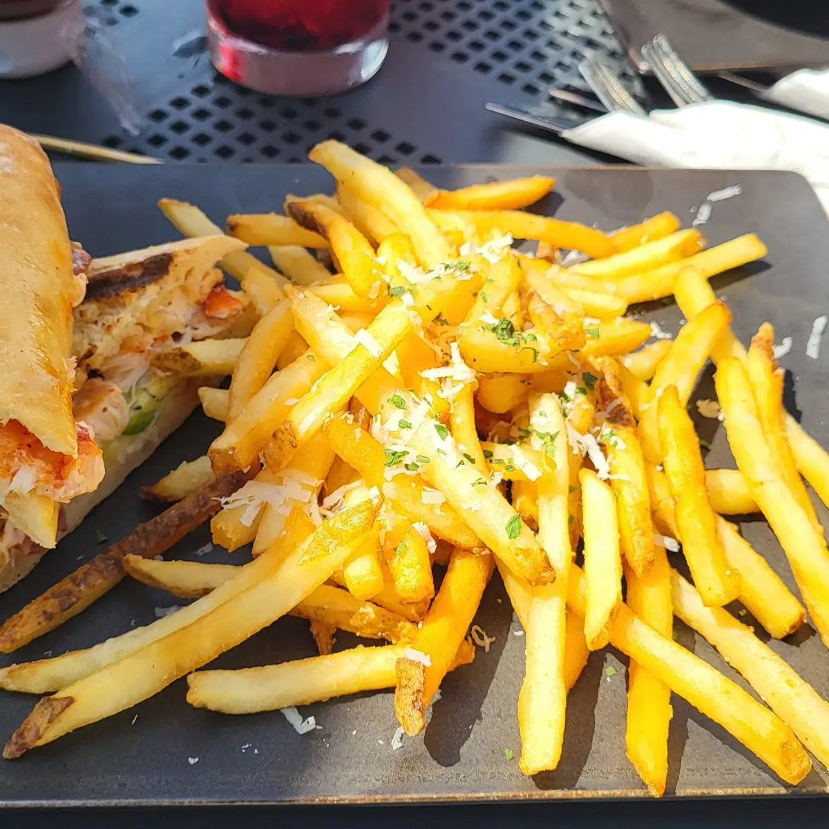 Lobster Bacon Panini, L'Écluse - halte gourmande