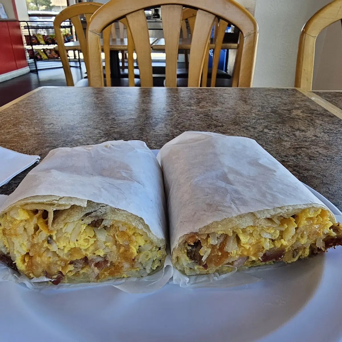 3 Meat Breakfast Burrito
