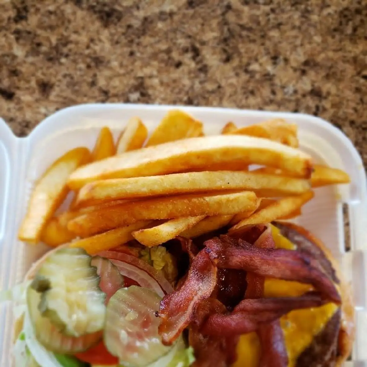 Bacon Cheeseburger Combo
