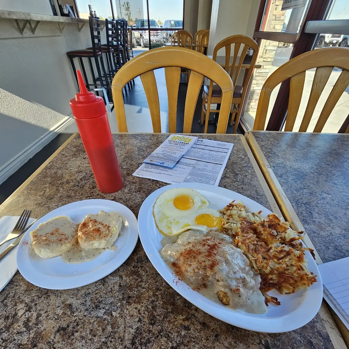 Chicken Fried Steak and Eggs
