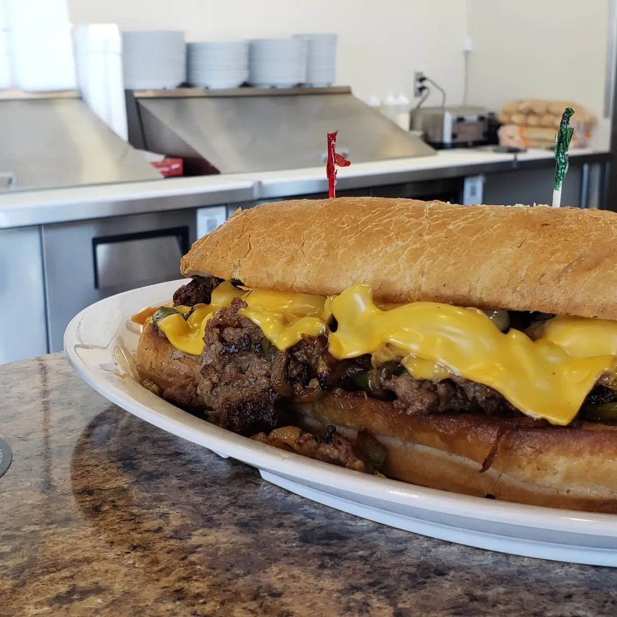 Philly Cheese Steak Sandwich Combo