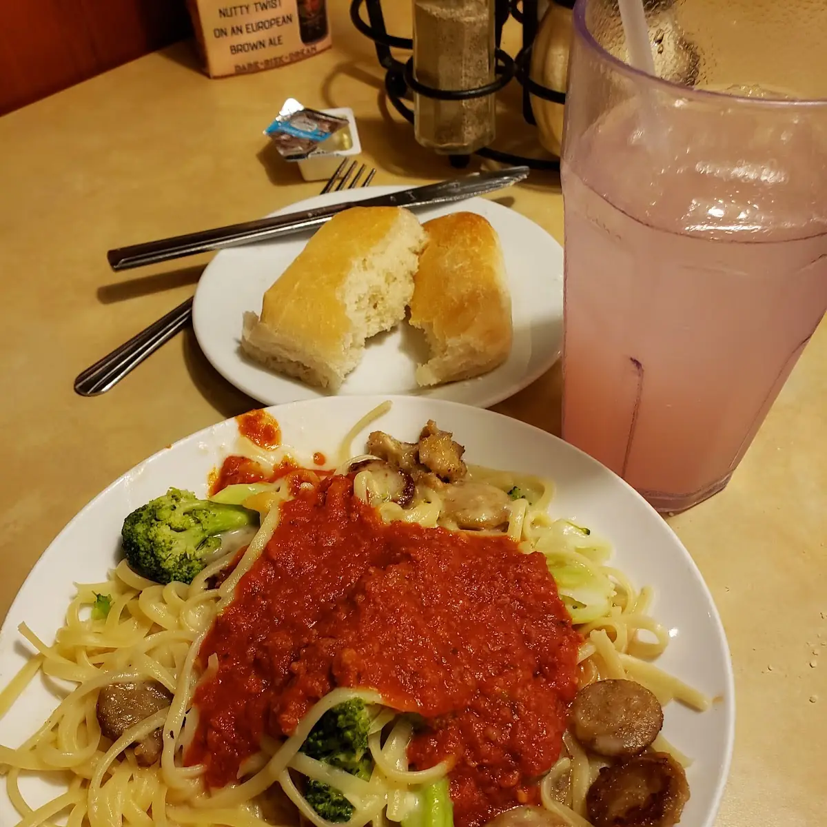 Alfredo Pasta w Broccoli