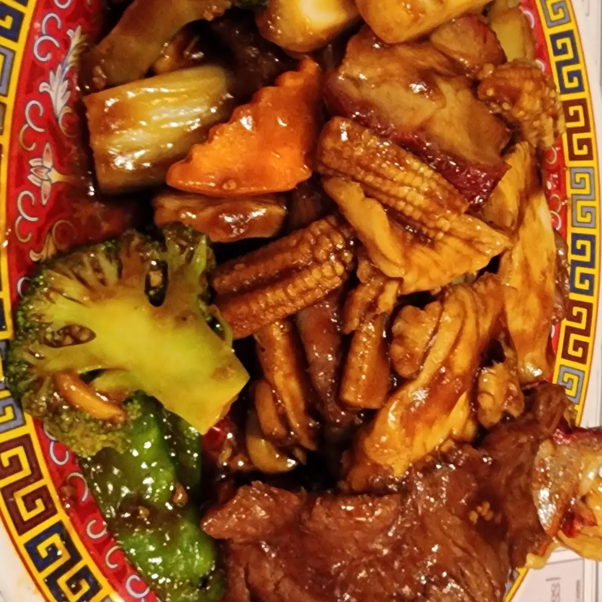 Spicy Duck over Raw Onion