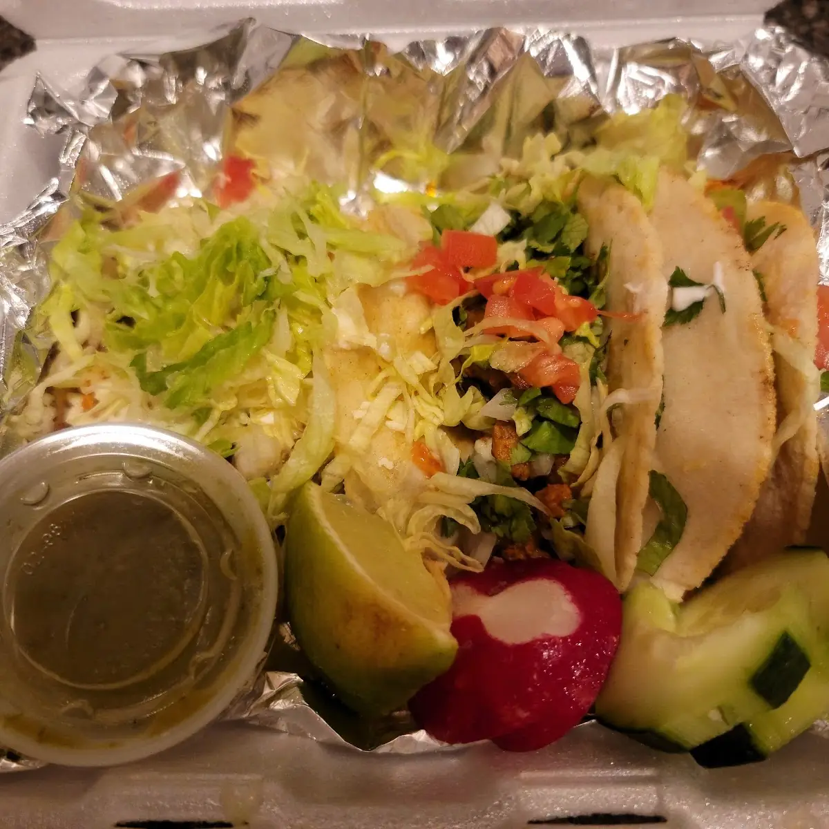 Chicken Taco Pork Taco Chicken Soda