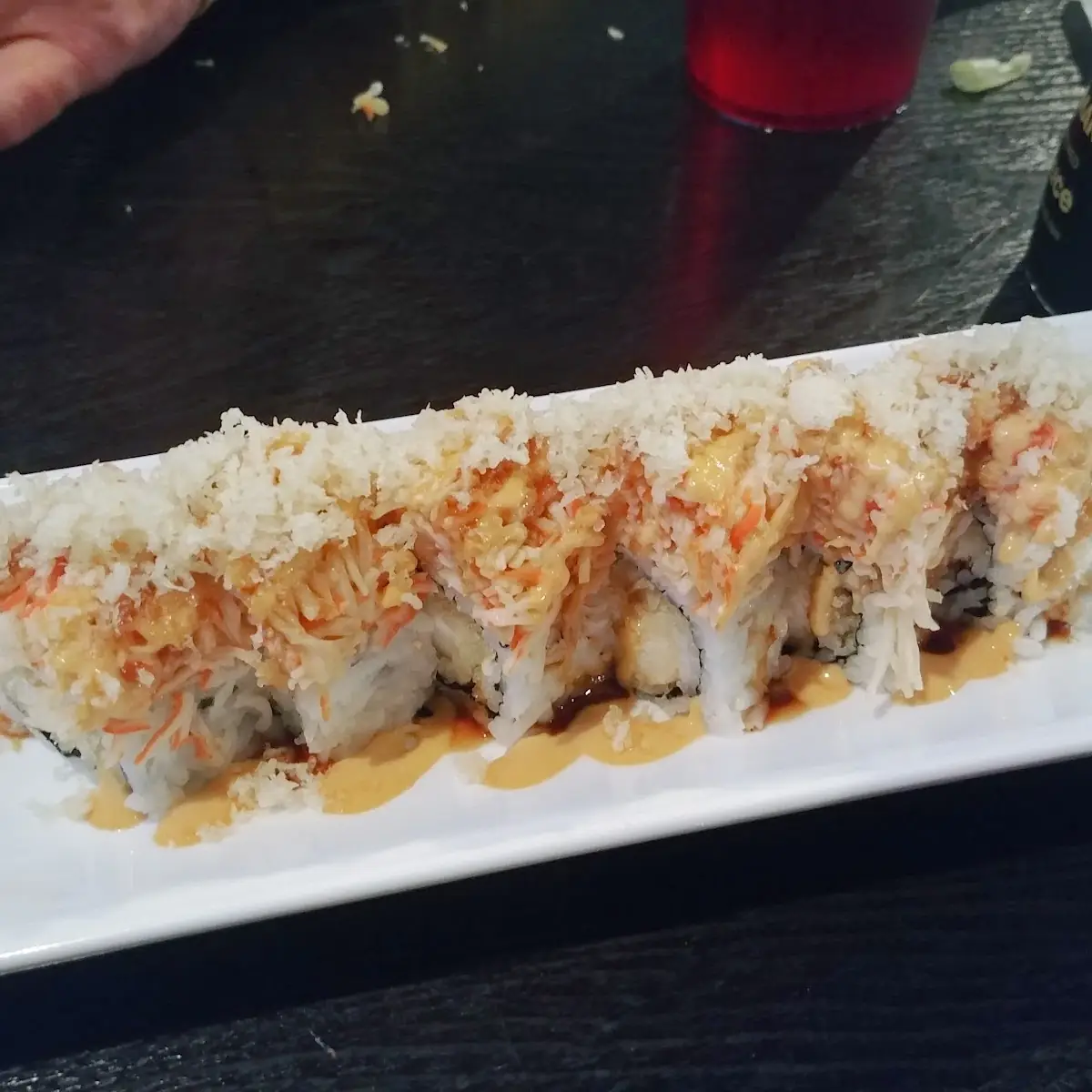 Shrimp Tempura Roll Tuna Roll Philadelphia Roll