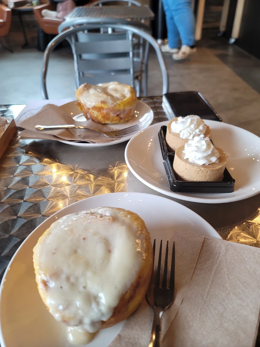 Pumpkin Cinnamon Rolls and Pumpkin Cheesecake