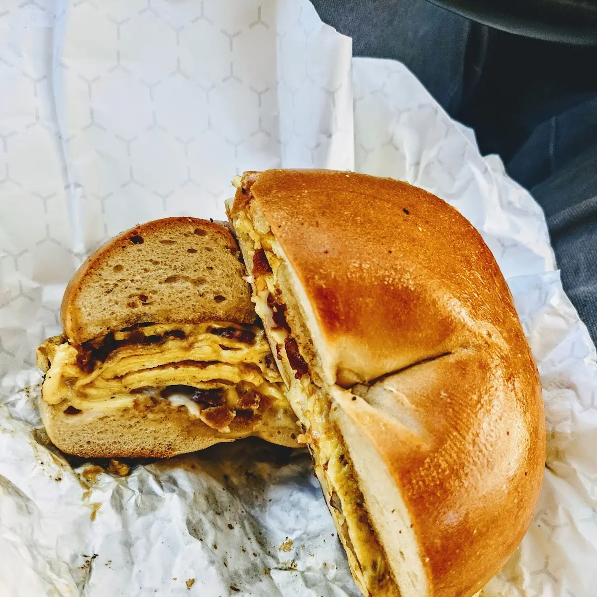 Bacon Egg and Cheese Sandwich