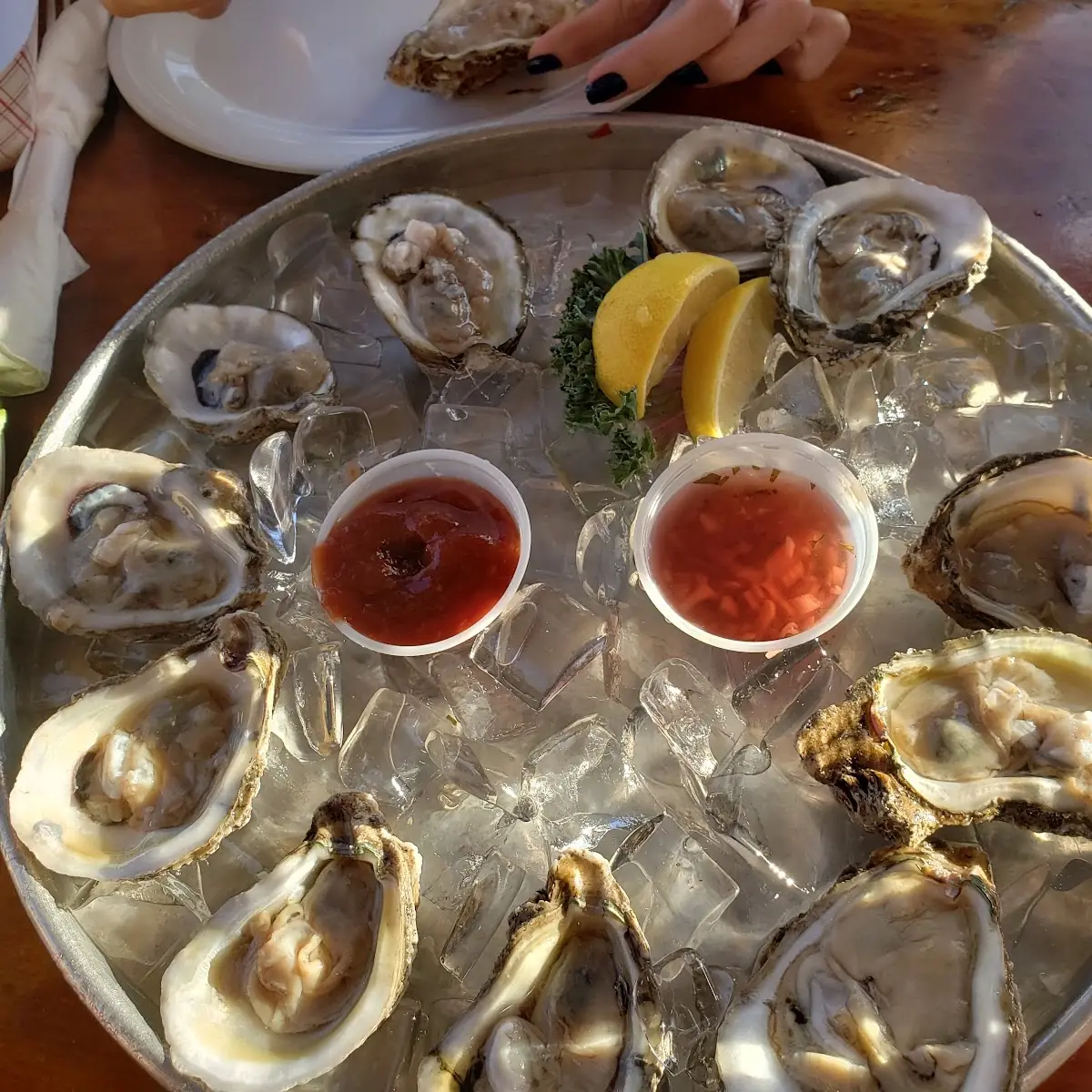 Gulf Oysters on the Half Shell