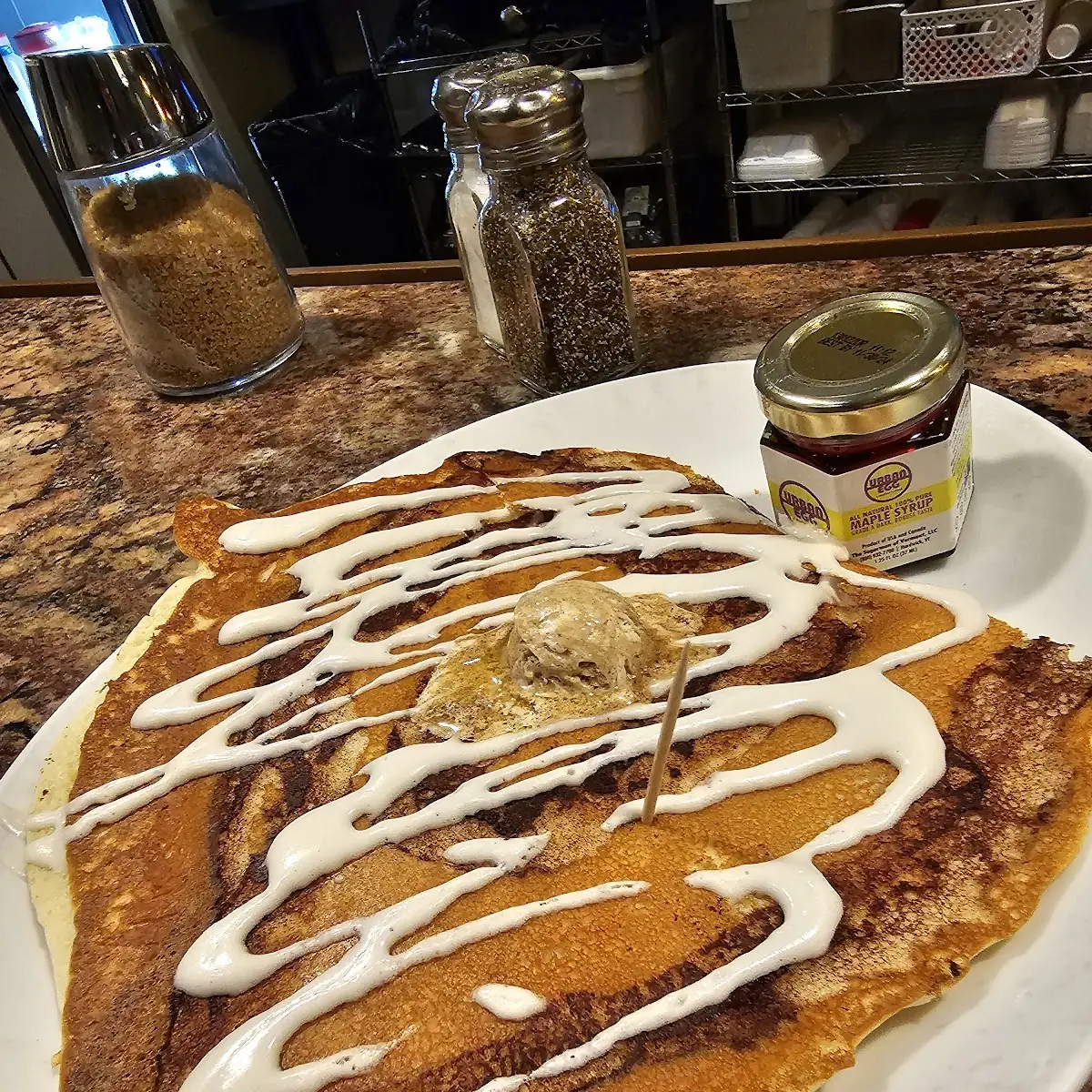 Cinnamon Swirl Pancakes